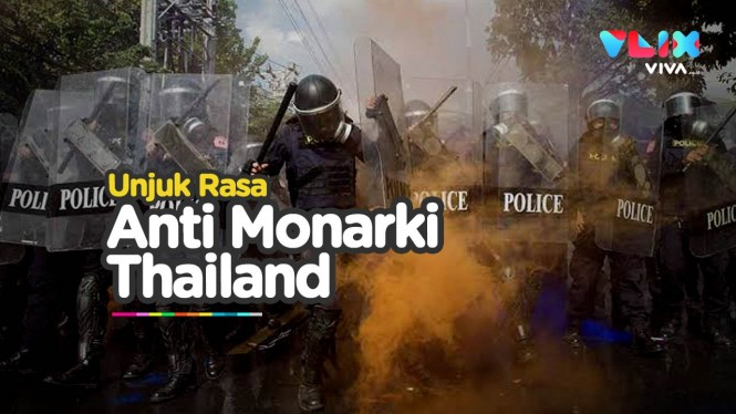 Bentrok Berdarah Warnai Demo Anti Monarki Thailand