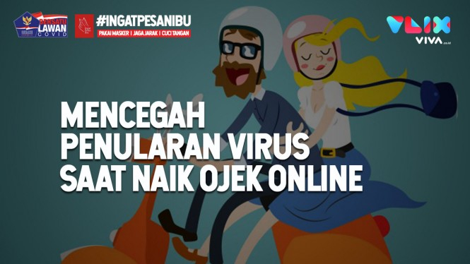 Tips Aman Naik Ojek Online di Tengah Pandemi Corona