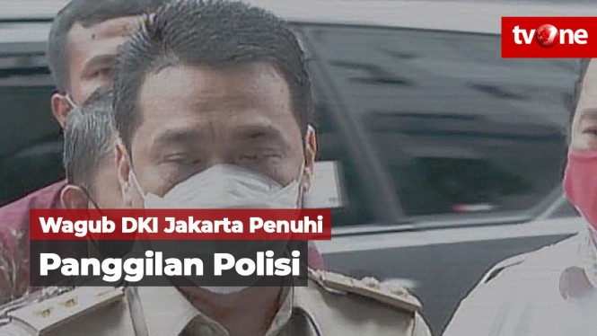 Wagub DKI Jakarta Penuhi Panggilan Polisi
