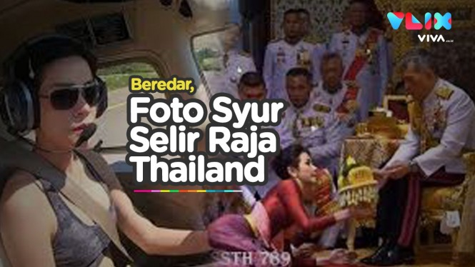 Ribuan Foto Syur Selir Raja Thailand Beredar ke Publik