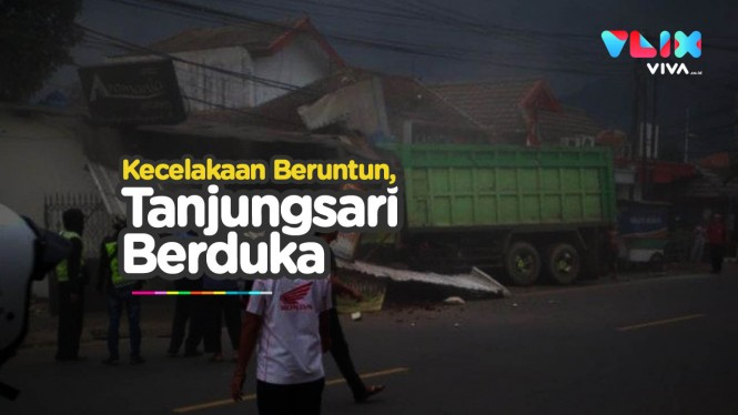 Duka Kecelakaan Tanjungsari, Truk Fuso Tabrak Rumah!
