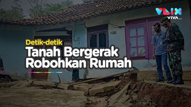 Tanah Bergerak Hantui Banjarnegara, Ratusan Rumah Terbelah