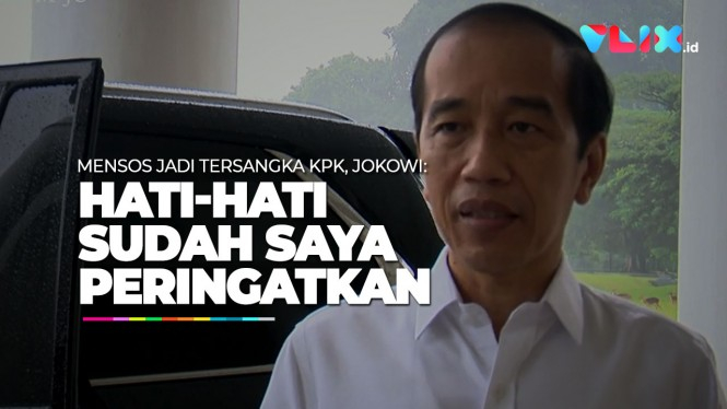 Kata Presiden Jokowi Lagi-lagi Menterinya Jadi Tersangka KPK