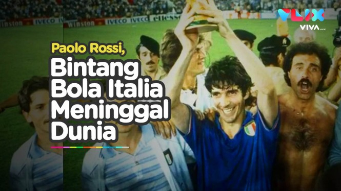 Pahlawan Timnas Italia Paolo Rossi Meninggal Dunia