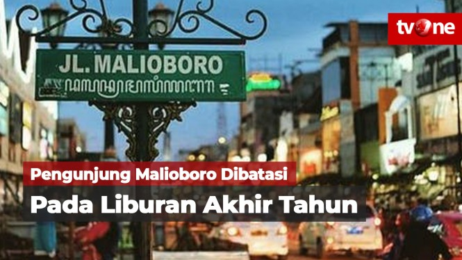 Libur Akhir Tahun, Pengunjung Malioboro Dibatasi