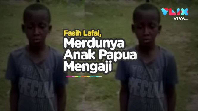 Tak Sangka, Bocah Papua Baca Al-Quran dengan Merdunya