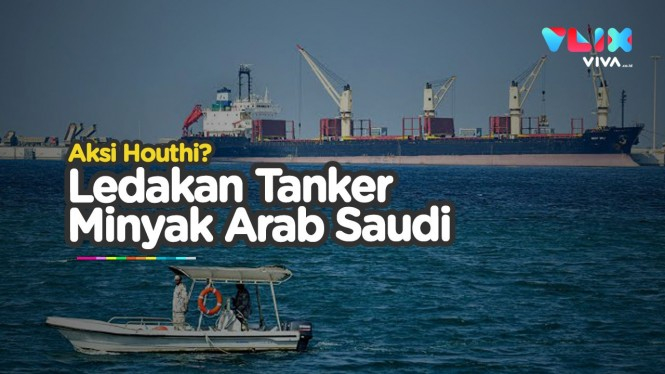 Kapal Bom Serang Tanker Saudi di Pelabuhan Jeddah