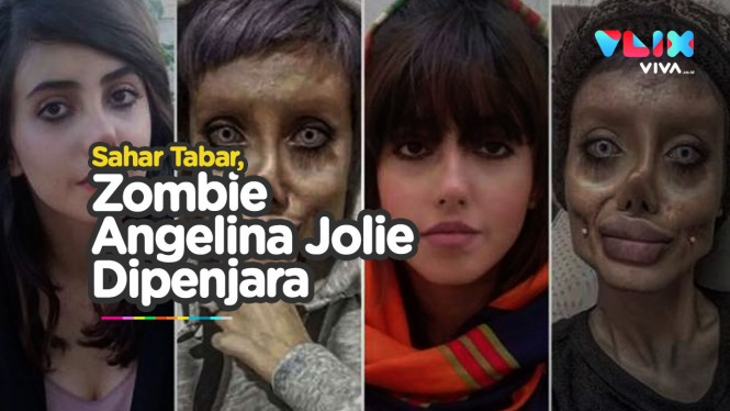 Fakta Sahar Tabar, Zombie Angelina Jolie yang Dipenjara