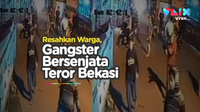 Gangster Motor Bersenjata Teror Bekasi, Cari Tawuran