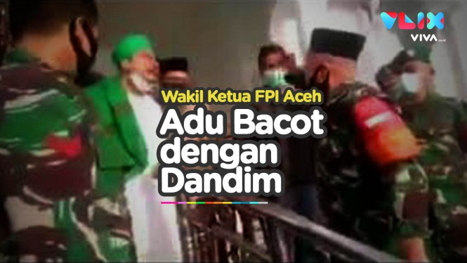 Rekaman Wakil Ketua FPI Aceh Adu Bacot dengan Anggota TNI