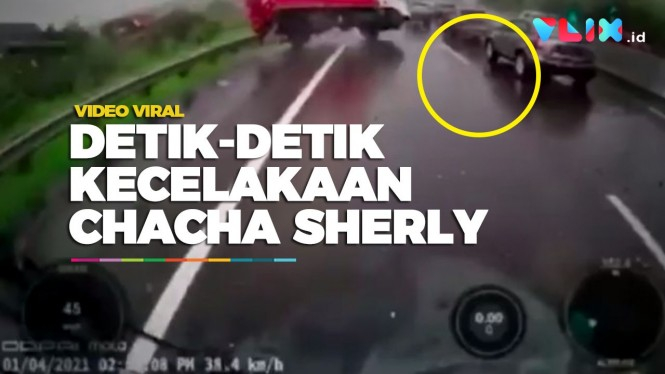 Video Detik-detik Kecelakaan Maut Chacha Sherly