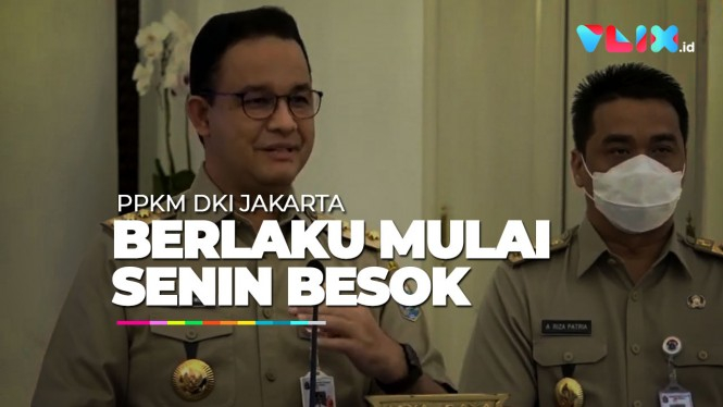PPKM di Jakarta Berlaku Senin Besok, Ini Peraturannya