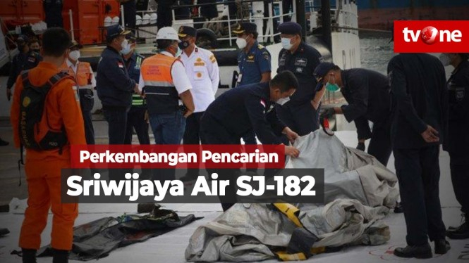 Perkembangan Terkini Pencarian Pesawat Sriwijaya Air SJ-182