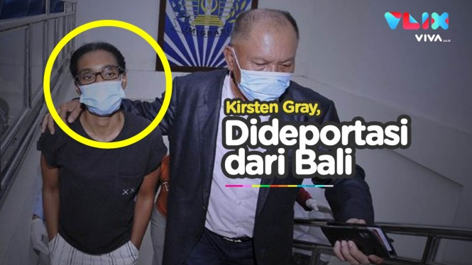 Ini Wajah Kristen Gray, Bule Viral Bikin Gerah Imigrasi Bali