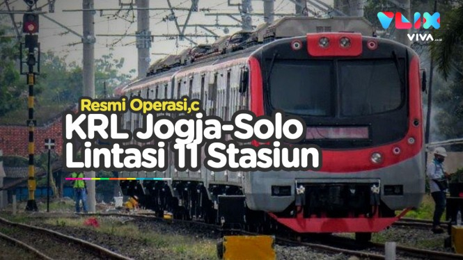 KRL Jogja-Solo Resmi Beroperasi, Berapa Tarifnya?