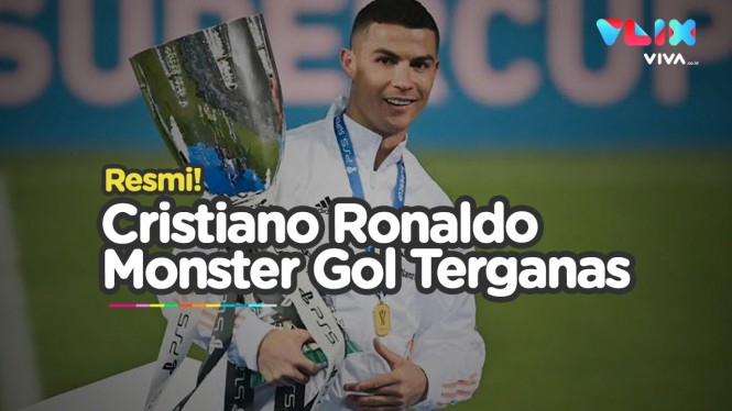 Rekor Gol Pecah, Cristiano Ronaldo Pemain Tersubur di Dunia
