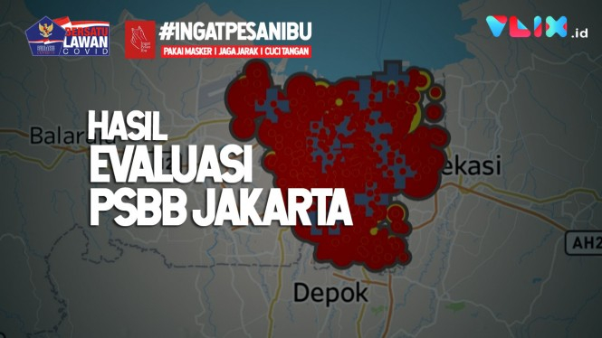 Satgas COVID-19: PSBB Jakarta Belum Ada Perubahan Signifikan