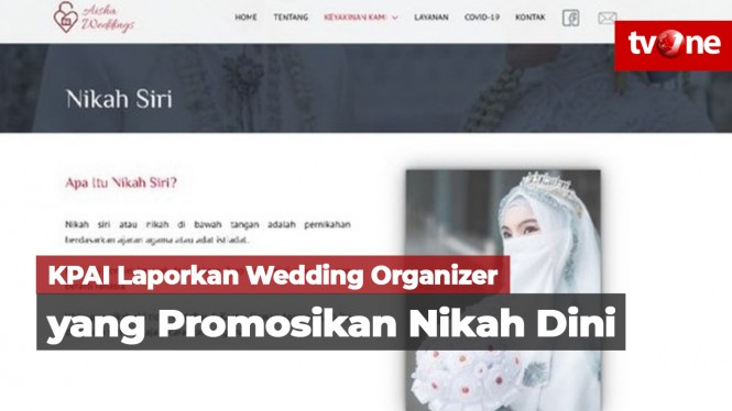 Promosikan Nikah Dini, KPAI Laporkan Wedding Organizer