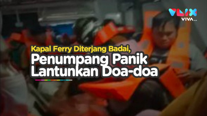Penumpang Panik, Kapal Ferry Diterjang Badai Laut Sulawesi