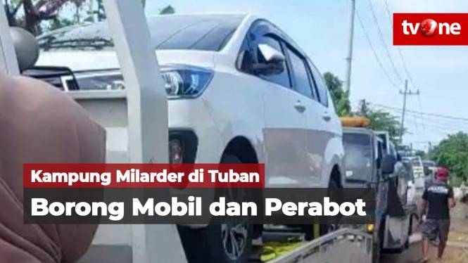 Kampung Milarder di Tuban, Borong Mobil dan Perabot