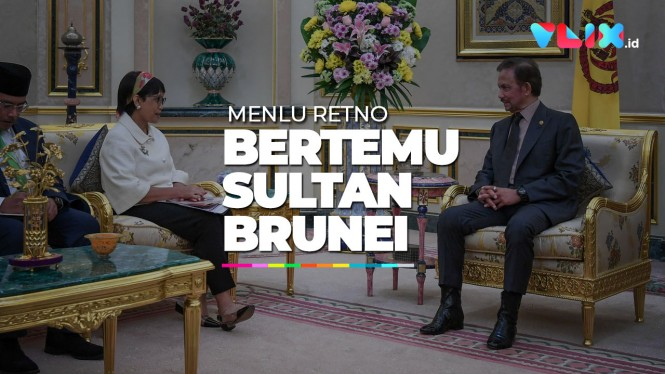 Temui Sultan Brunei Darussalam, Ini yang Dibahas Menlu Retno
