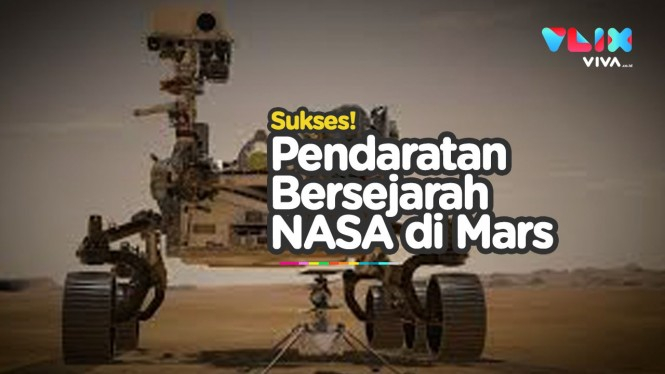 NASA Sukses Daratkan Robot Canggih di Planet Mars