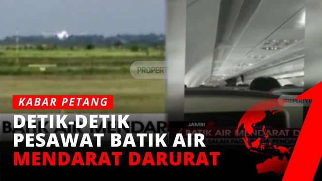 Pesawat Batik Air Mendarat Darurat, Kenapa?