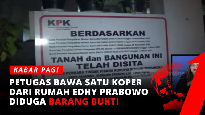 KPK Sita Rumah Staf Khusus Edhy Prabowo