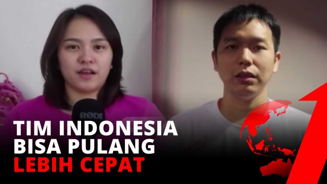 Tim Bulu Tangkis Indonesia Bersyukur Bisa Pulang Lebih Cepat