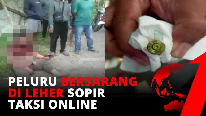 Nahas! Sopir Taksi Online di Lampung Ditembak Penumpang