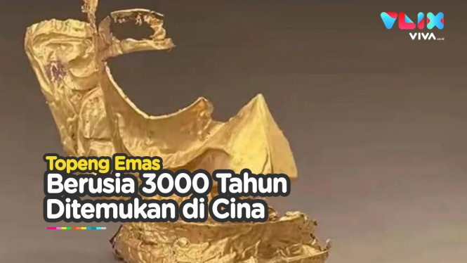 Arkeolog Temukan Topeng Emas Berusia 3000 Tahun