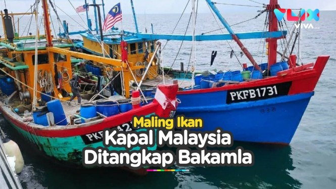 Detik-Detik Bakamla RI Tangkap 2 Kapal Malaysia
