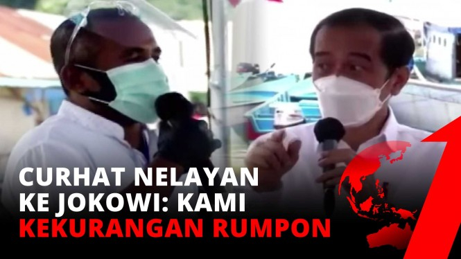 16 Nelayan Berdialog Curhat ke Jokowi