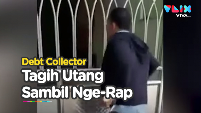 Kocak! Debt Collector Tagih Utang Sambil Nge-rap