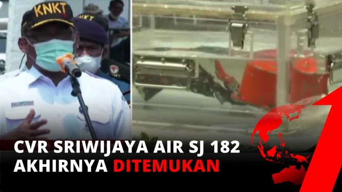 CVR Sriwijaya Air SJ 182 Akhirnya Ditemukan