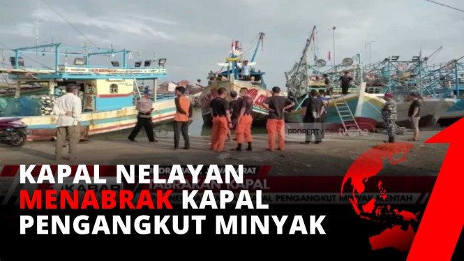 Tabrakan 2 Kapal di Perairan Indramayu, 15 ABK Hilang