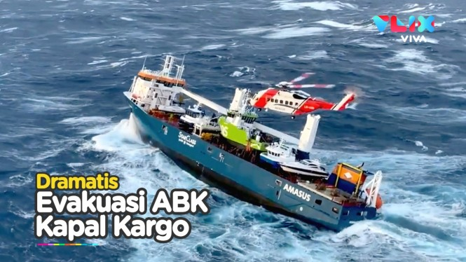 Dramatis! Penyelamatan Kapal Kargo di Norwegia