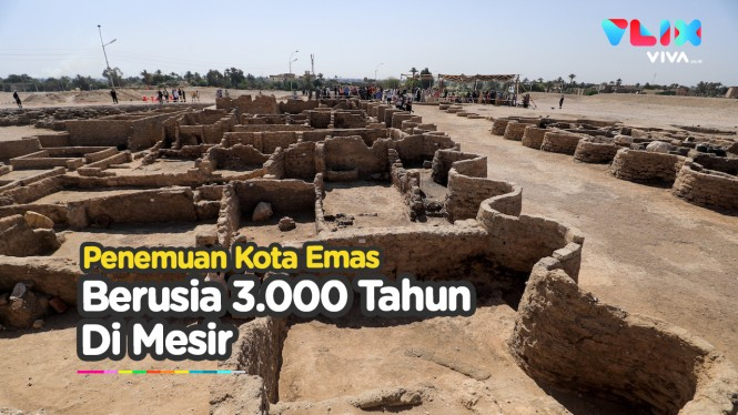 Menakjubkan! Penampakan Kota Emas Berusia 3.000 Tahun di Mes