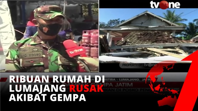 Jumlah Kerusakan Akibat Gempa Jawa Timur Masih Terus Didata