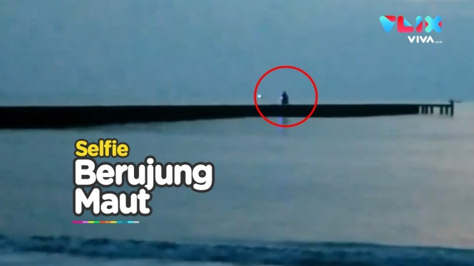 Asyik Selfie, Pemuda Tewas Terjatuh ke Laut