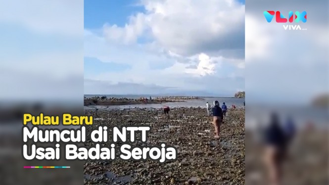 Muncul Pulau Baru di Nusa Tenggara Timur Pasca Badai Seroja!