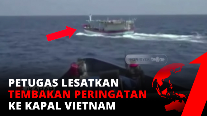 KKP Tangkap Lima Kapal Ikan Vietnam Pencuri Ikan
