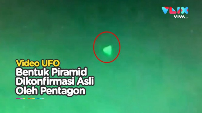 Pentagon Konfirmasi Penampakkan UFO Bentuk Segitiga