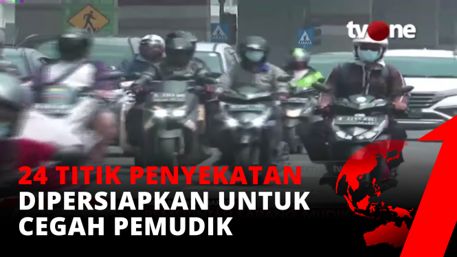 Jangan sampe Lolos, Polisi Jaga 24 Titik di Bekasi