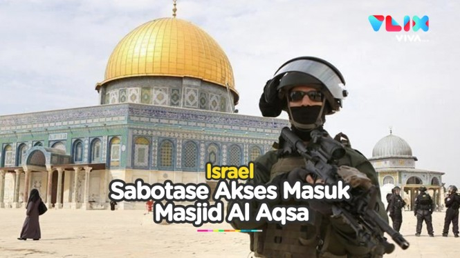 Israel Sabotase Akses Masjid Al Aqsa