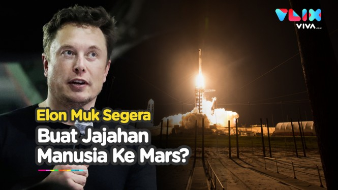 Rencana Elon Musk Bangun Pangkalan Luar Angkasa di Bulan