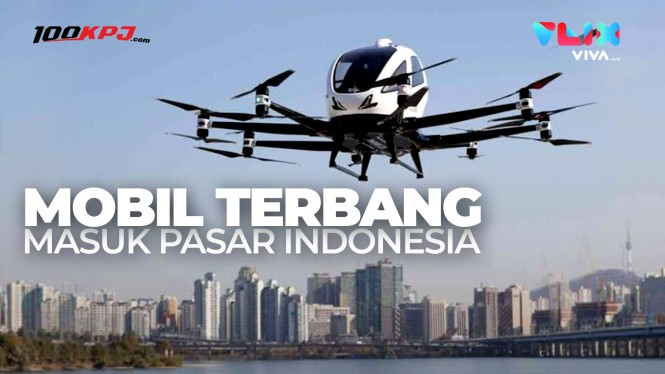 Begini Bentuk Mobil Terbang yang Masuk Pasar Indonesia