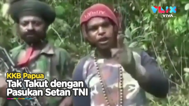 KKB Teroris  Ancam Pasukan TNI Tak Bisa Keluar dari Nduga