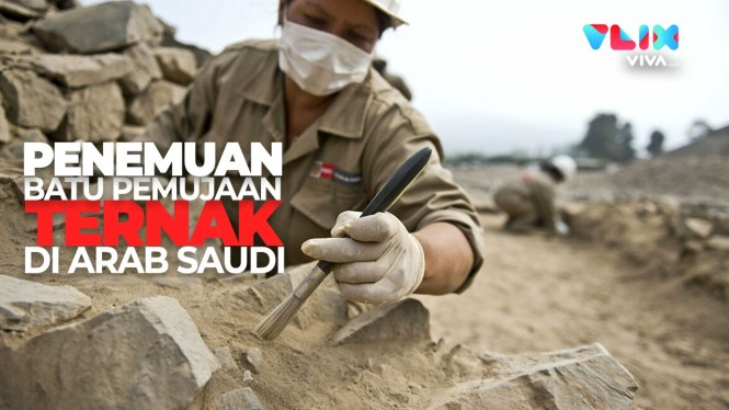 Penemuan Batu Pemujaan Berusia 7000 Tahun di Arab Saudi