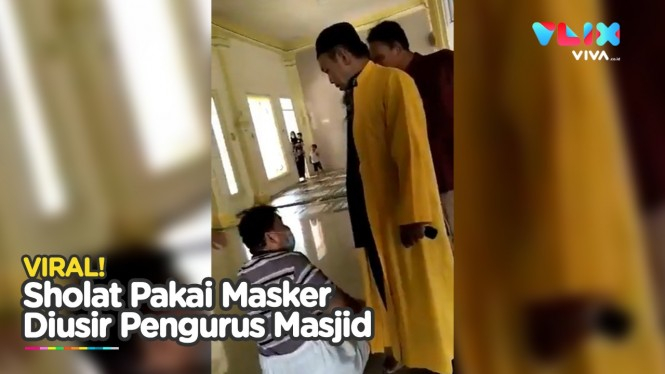 Diusir Karena Pakai Masker, Pengurus Masjid Minta Maaf